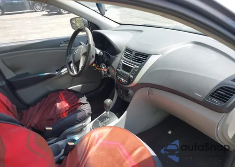 2015 Hyundai Accent Gls z USA, uszkodzony, nr VIN KMHCT4AE6FU904003